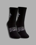 Christian Grip Socks (Black)
