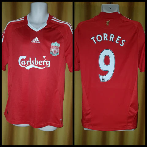 Retro 2008 Liverpool Home Shirt