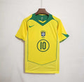 Retro 2004 Brazil Home Shirt